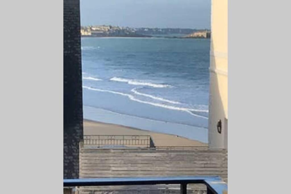 Appartement 4 Etoiles Vue Mer Et Bord De Plage Chez Odette Saint-Malo Exteriör bild